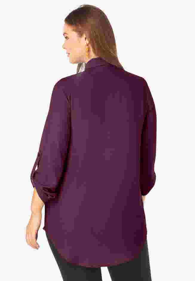 Georgette Overlay Big Shirt image number 1