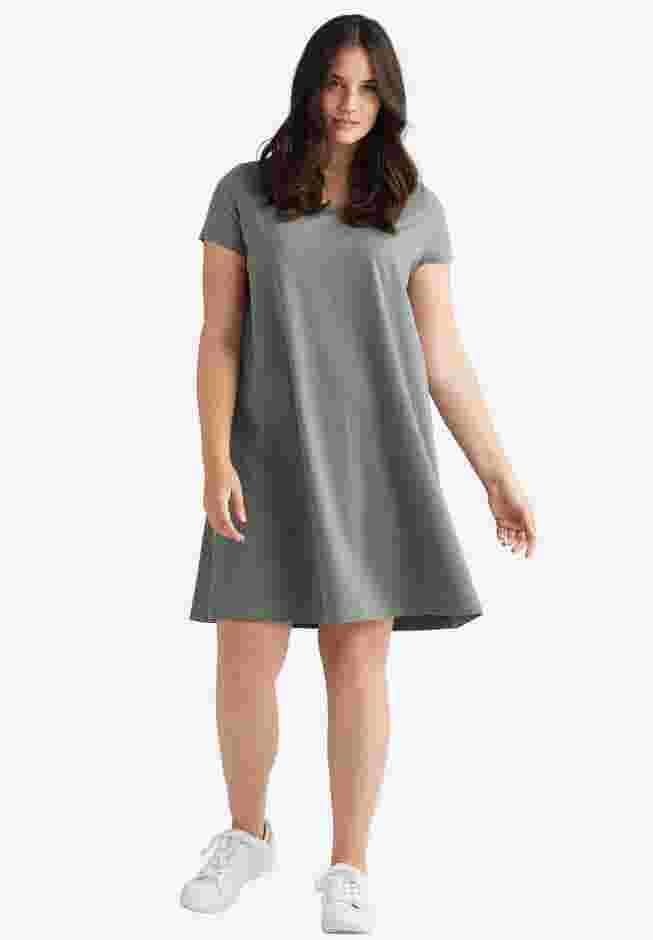 A-Line Knit Tee Dress image number 0