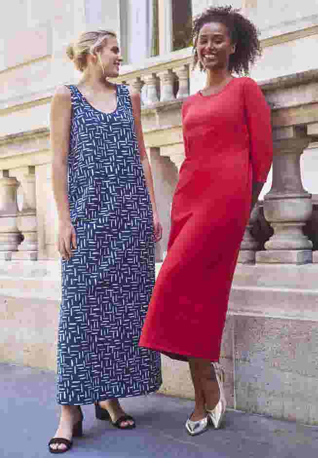 Sleeveless Knit Maxi Dress image number 4