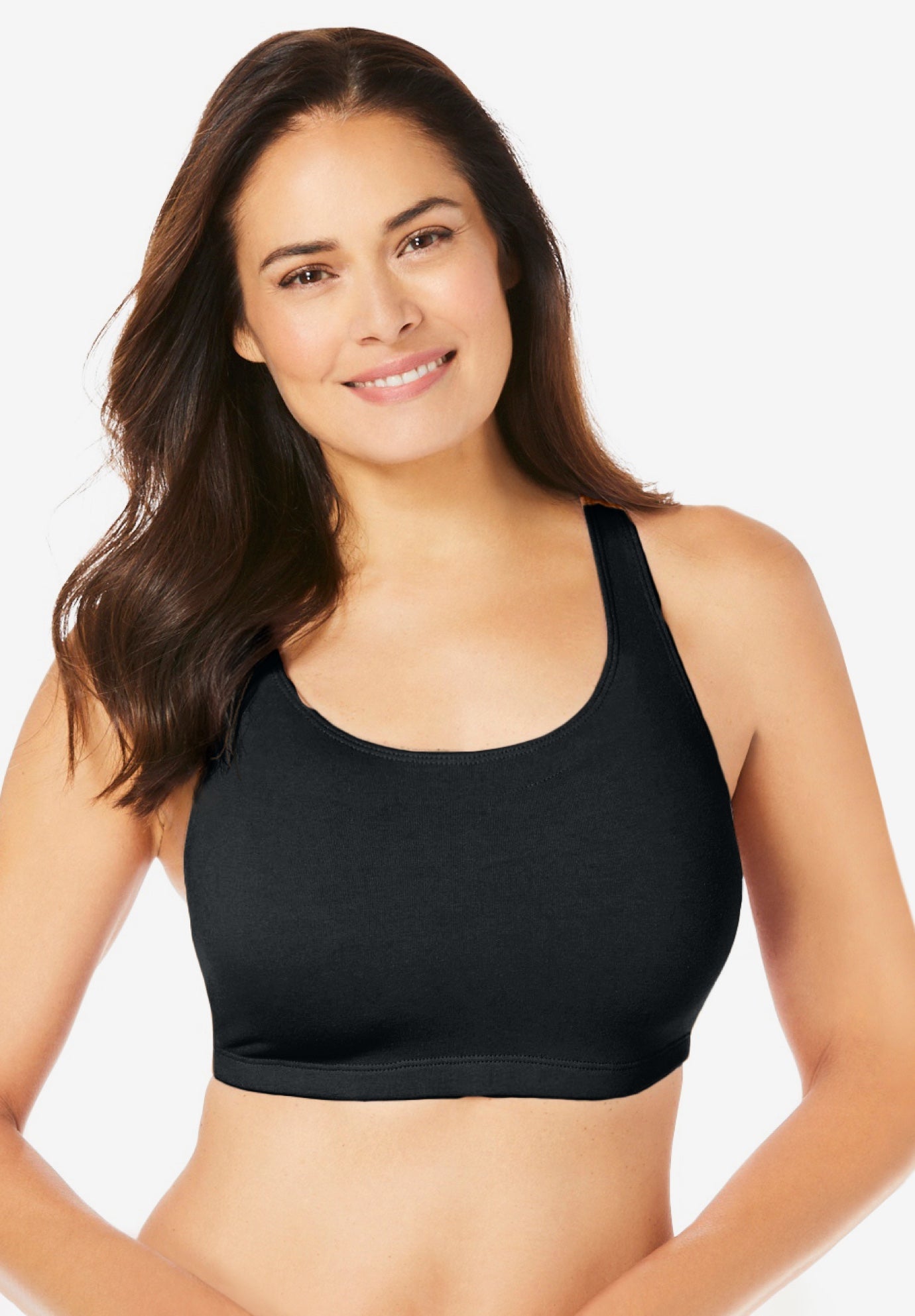 Leading Lady® Serena Low-Impact Wireless Active Bra 0514 image number 0