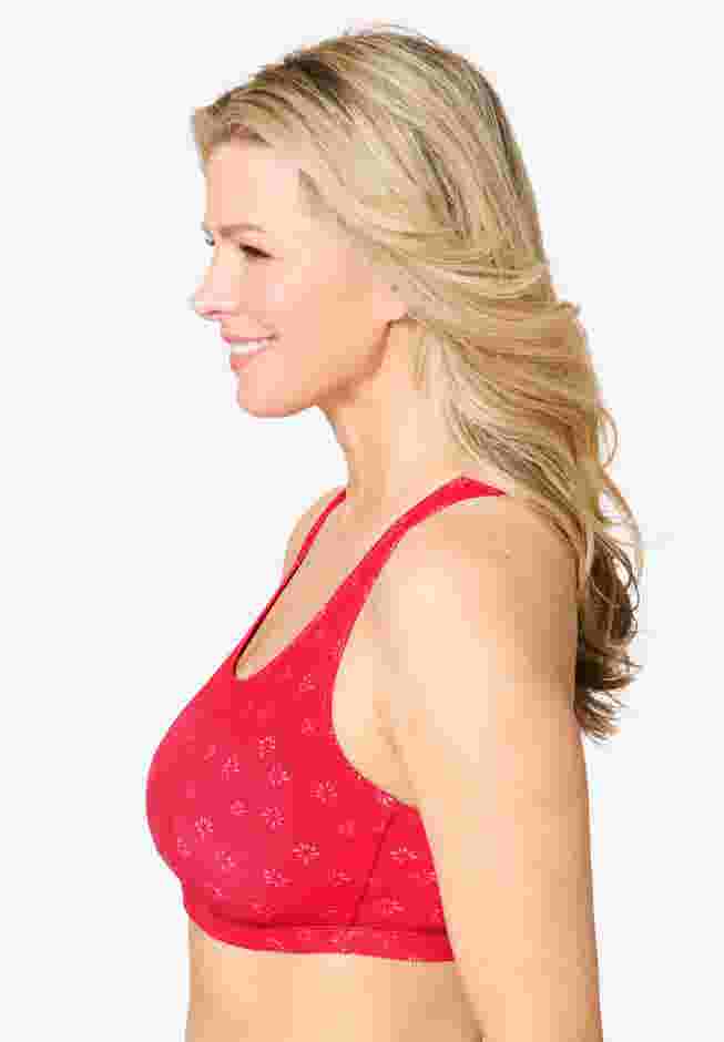 Leading Lady® Serena Low-Impact Wireless Active Bra 0514 image number 2