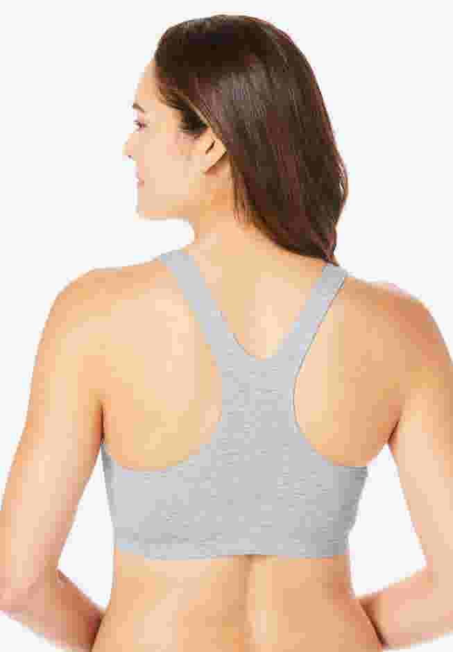 Leading Lady® Serena Low-Impact Wireless Active Bra 0514 image number 1