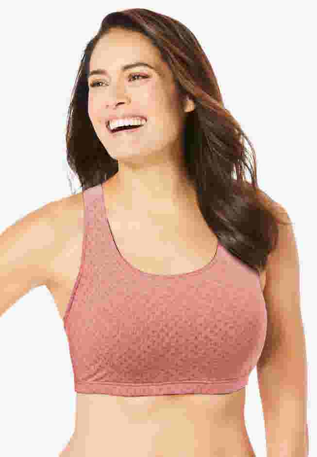 Leading Lady® Serena Low-Impact Wireless Active Bra 0514 image number 0
