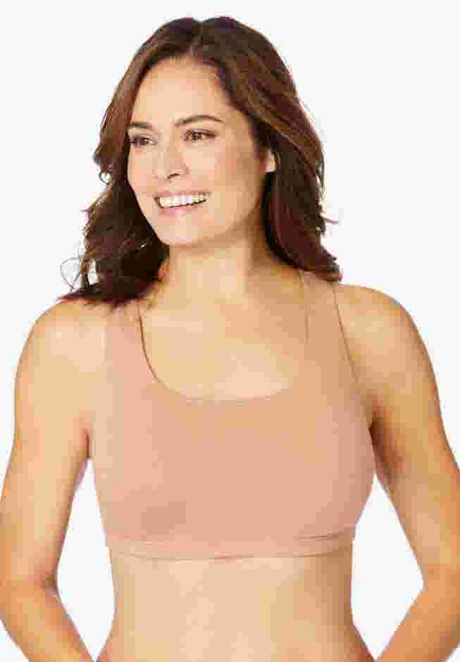Leading Lady® Serena Low-Impact Wireless Active Bra 0514 image number 0