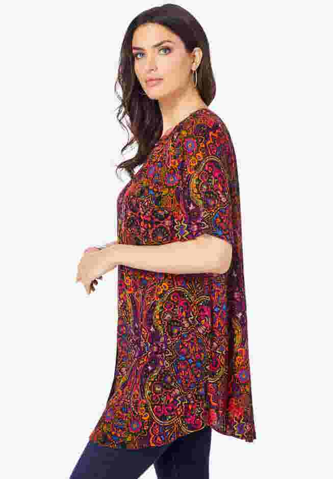 Plus Size Angelina Tunic Top image number 2