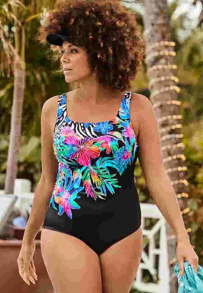 Tank One Piece Swimsuit image number 0