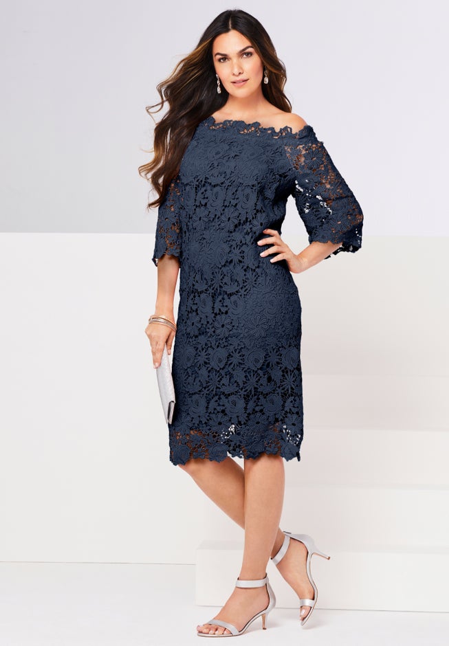 Off The Shoulder Lace Dress Off The Shoulder Lace Dress