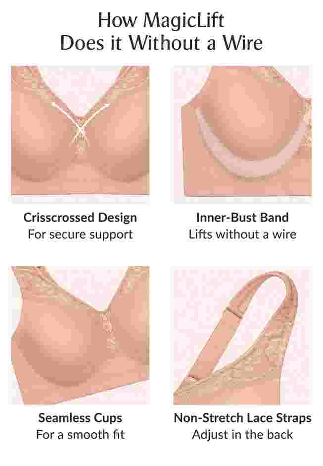 Magic Lift® Seamless T-Shirt Bra image number 3