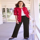 Perfect Elbow-Length Sleeve Cardigan Sweater image number null