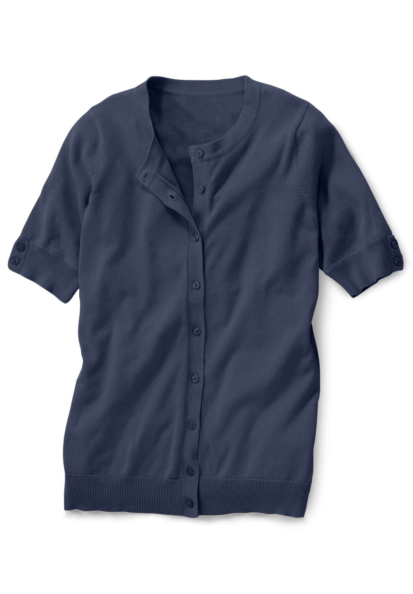 Perfect Elbow-Length Sleeve Cardigan Sweater image number 1