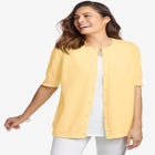 Perfect Elbow-Length Sleeve Cardigan Sweater image number null