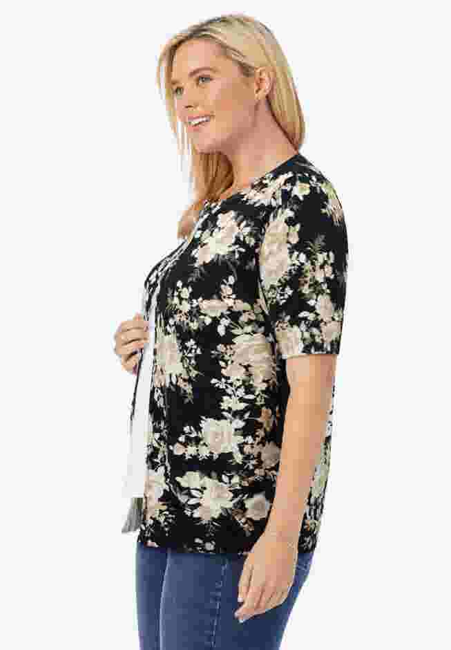 Perfect Elbow-Length Sleeve Cardigan image number 2