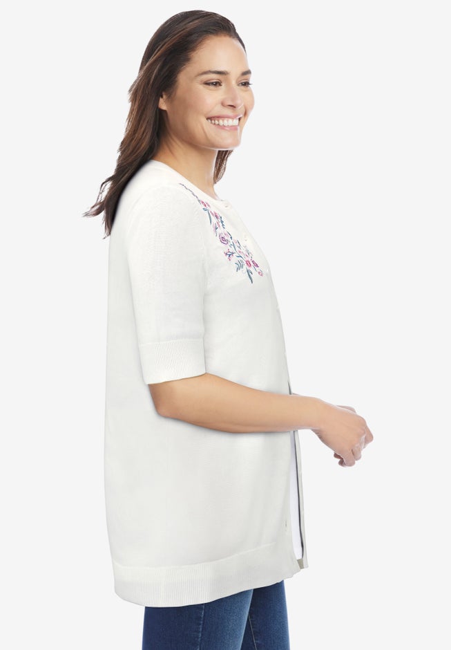 Perfect Elbow-Length Sleeve Cardigan image number 2