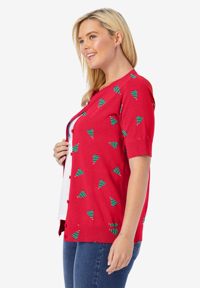 Perfect Elbow-Length Sleeve Cardigan image number 3