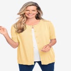 Perfect Elbow-Length Sleeve Cardigan Sweater image number null