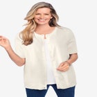 Perfect Elbow-Length Sleeve Cardigan Sweater image number null