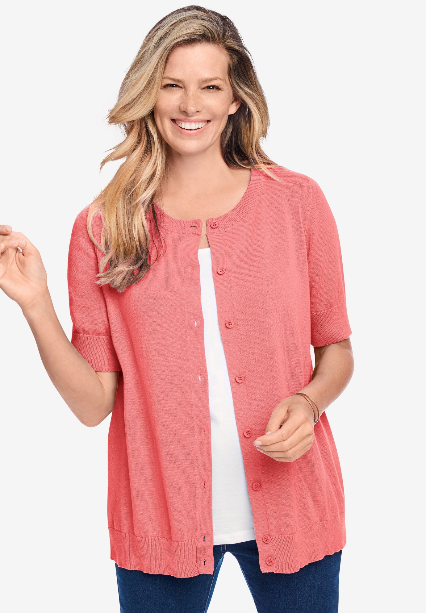 Perfect Elbow-Length Sleeve Cardigan image number 0