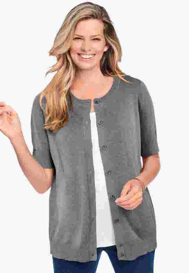 Perfect Elbow-Length Sleeve Cardigan image number 0