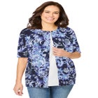 Perfect Elbow-Length Sleeve Cardigan Sweater image number null