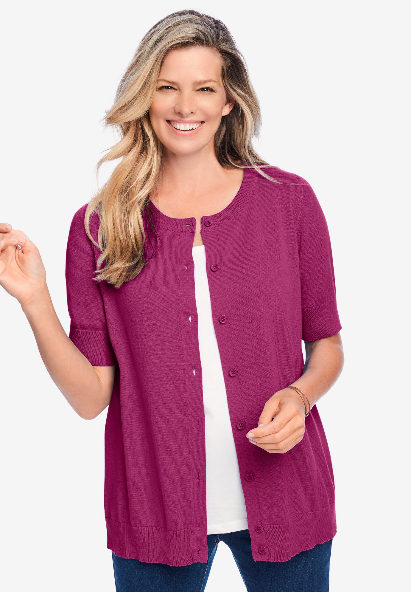 Perfect Elbow-Length Sleeve Cardigan image number 0