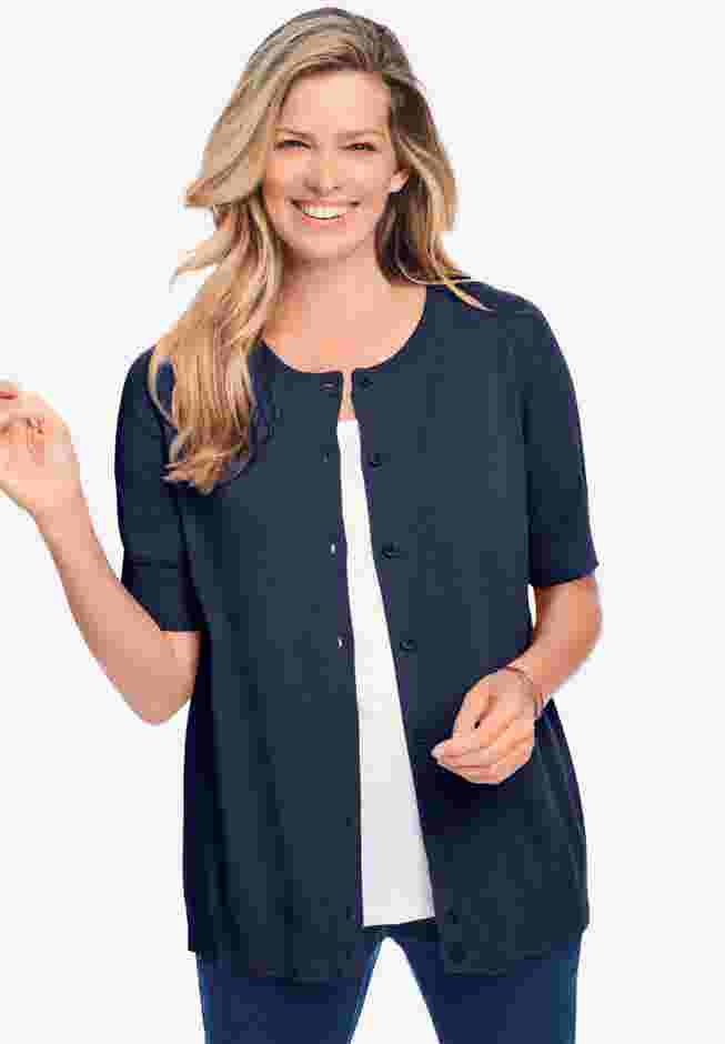Perfect Elbow-Length Sleeve Cardigan image number 0