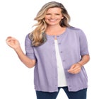 Perfect Elbow-Length Sleeve Cardigan Sweater image number 0