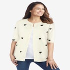 Perfect Elbow-Length Sleeve Cardigan Sweater image number null