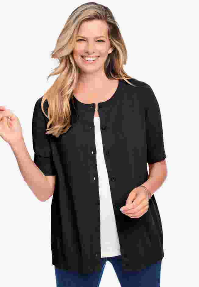 Perfect Elbow-Length Sleeve Cardigan image number 0