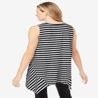 Sleeveless Hanky Hem Tunic image number null