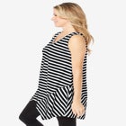 Sleeveless Hanky Hem Tunic image number null