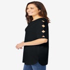 Cut-Out Sleeve Tunic image number null