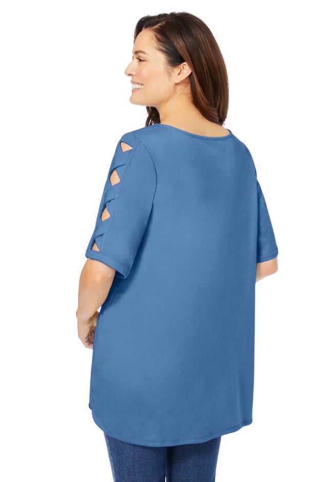 Cut-Out Sleeve Tunic image number 1