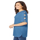 Cut-Out Sleeve Tunic image number null