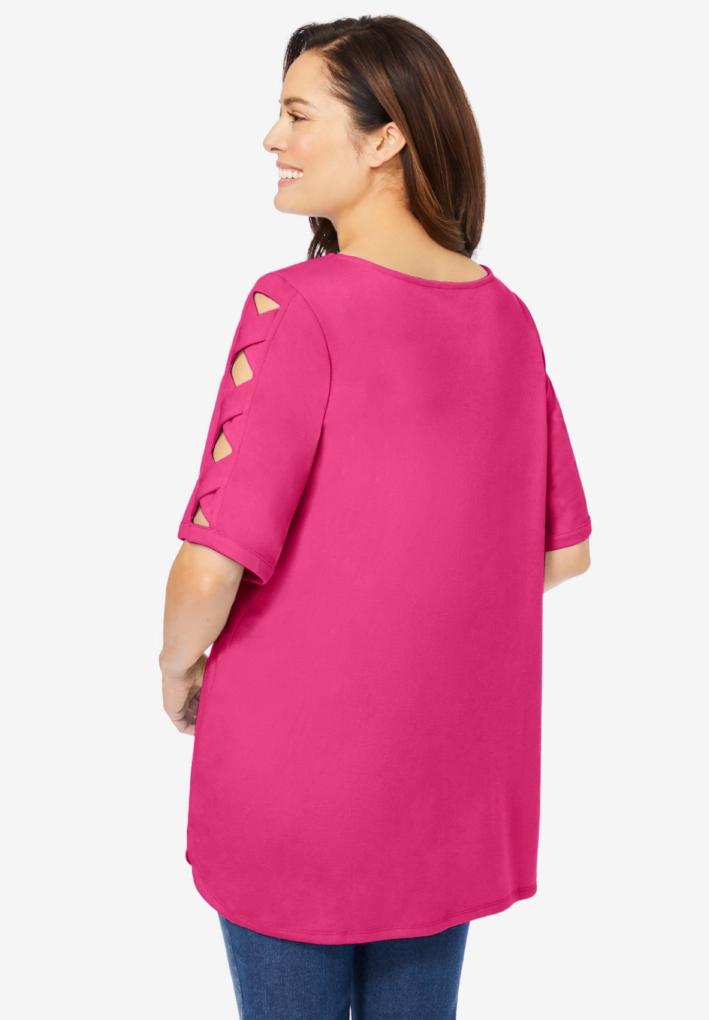 Cut-Out Sleeve Tunic image number 1