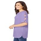 Cut-Out Sleeve Tunic image number null