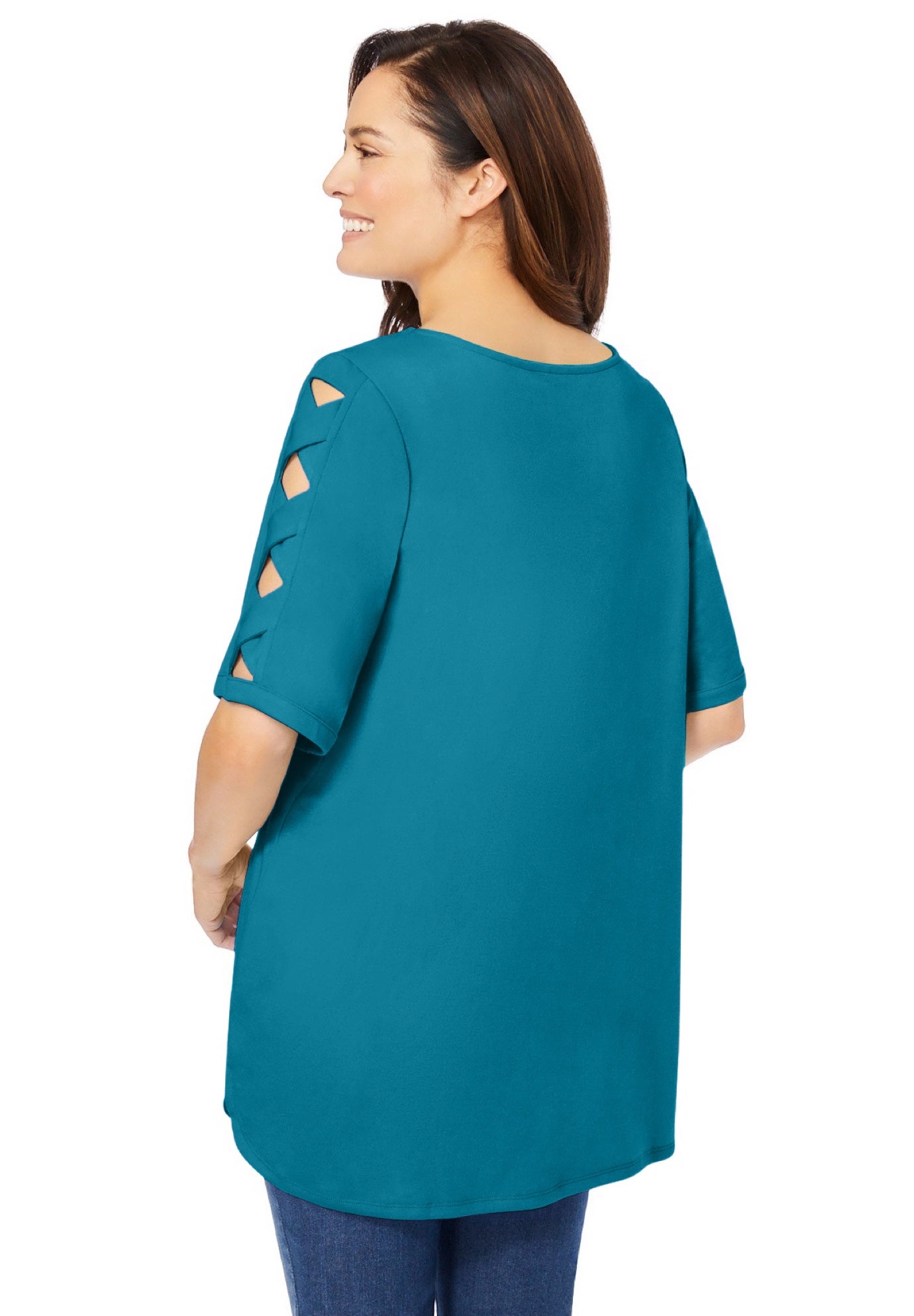 Cut-Out Sleeve Tunic image number 1