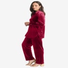 Velour Button 2-Piece Set image number null