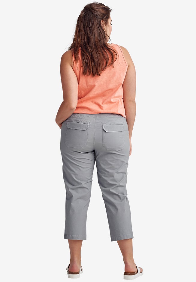 Seamed Capris image number 1