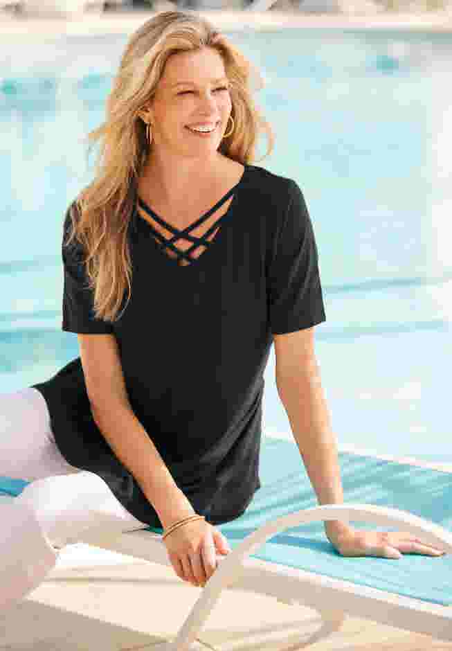 Criss Cross Tee image number 0