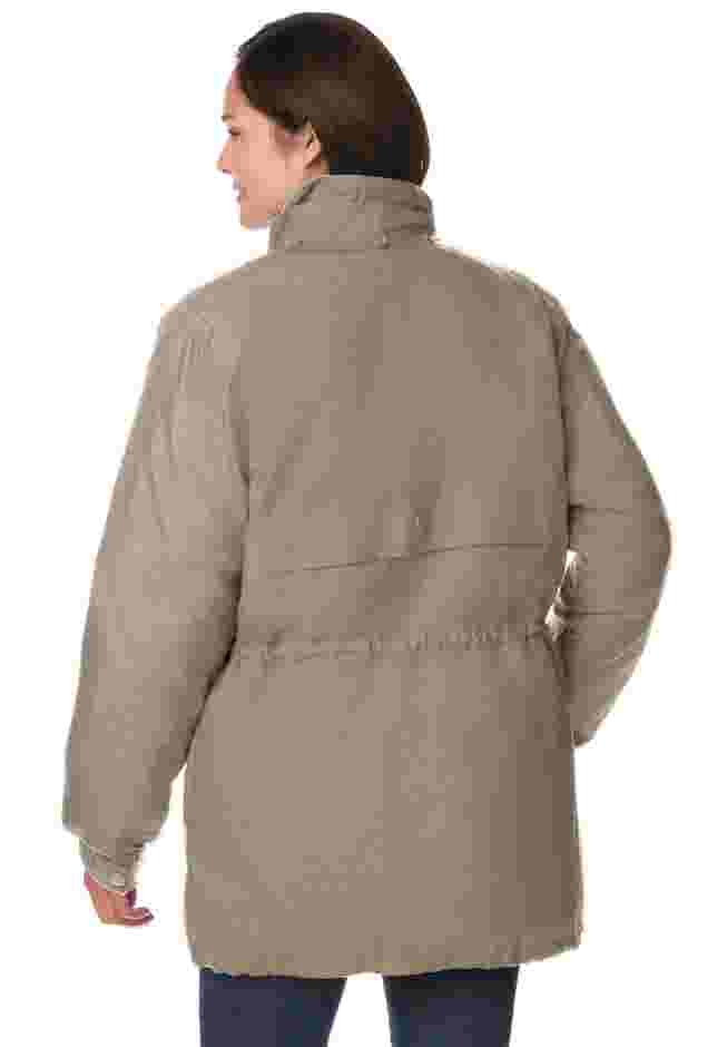 Quilt-Lined Taslon® Anorak image number 1