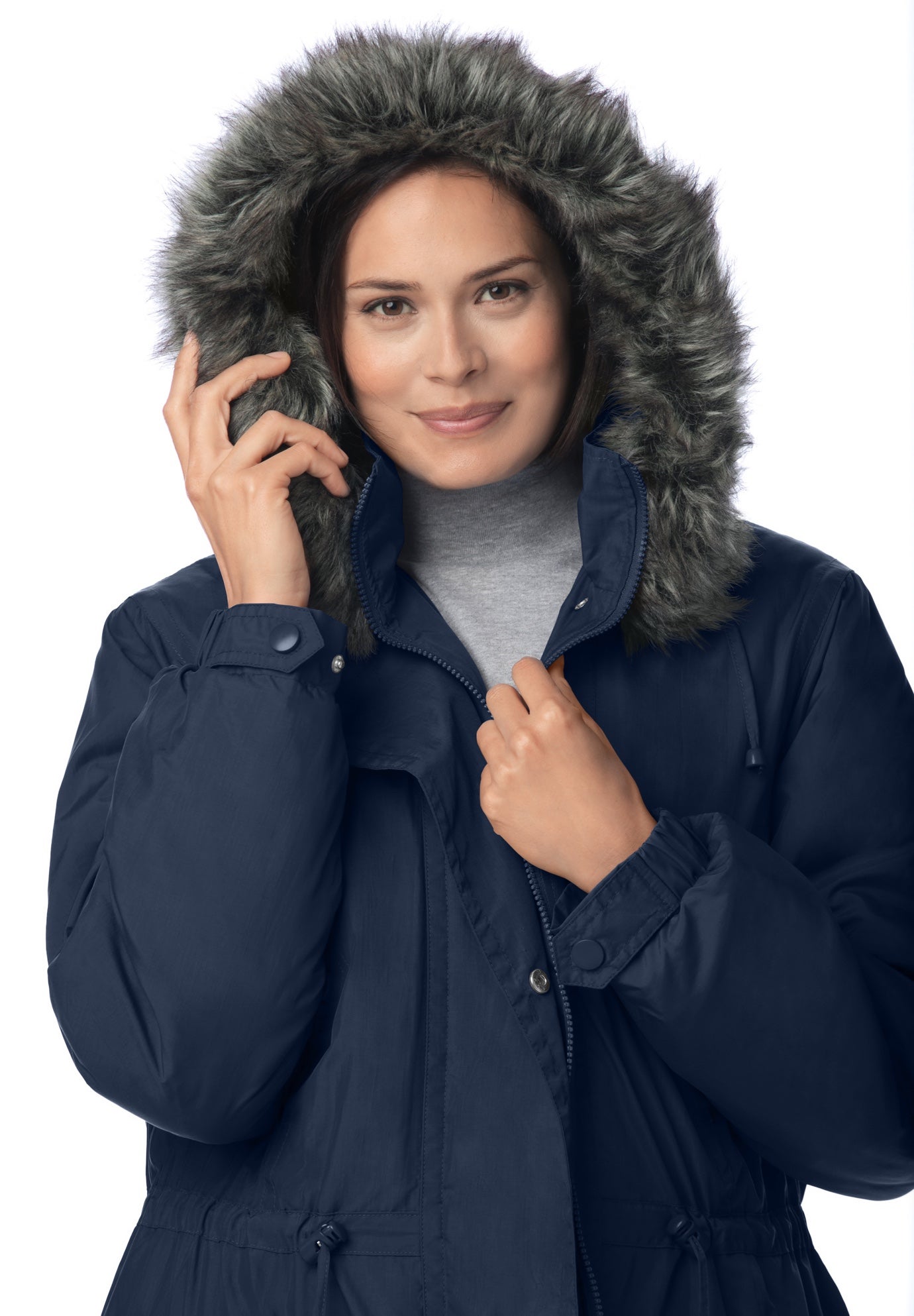 Quilt-Lined Taslon&reg; Anorak image number 3