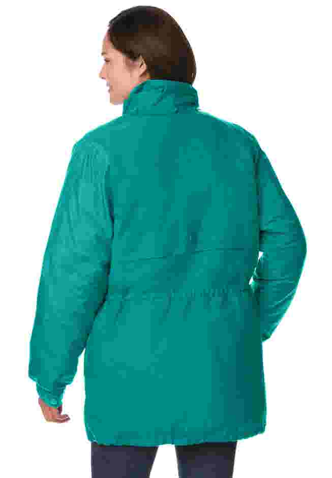 Quilt-Lined Taslon® Anorak image number 1