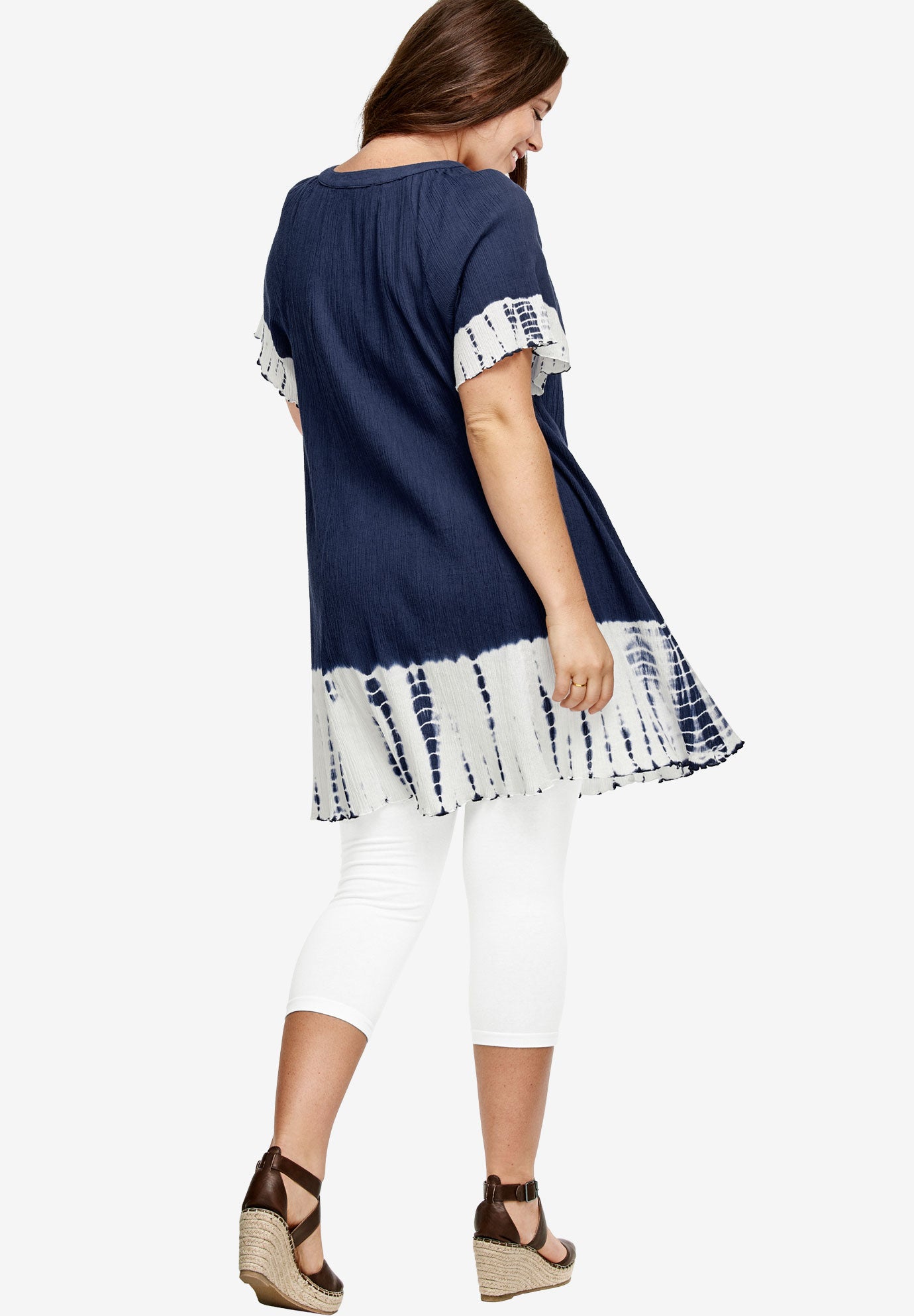 Tie-Dye Gauze Tunic image number 1