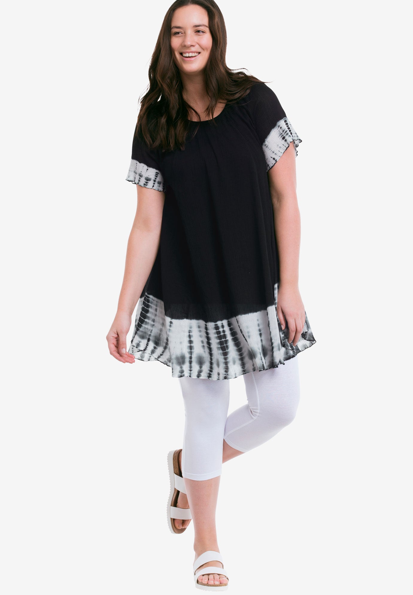 Tie-Dye Gauze Tunic image number 2