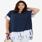 Tie-Dye Gauze Tunic image number null