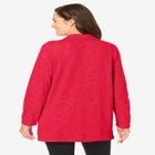 French Terry Quarter-Zip Sweatshirt image number null
