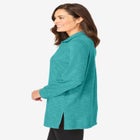 French Terry Quarter-Zip Sweatshirt image number null