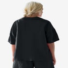 Button Front Gauze Camp Shirt image number null