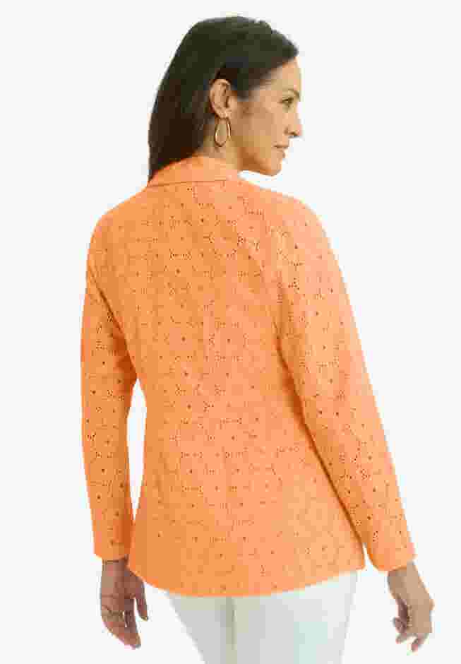 Eyelet Blazer image number 1