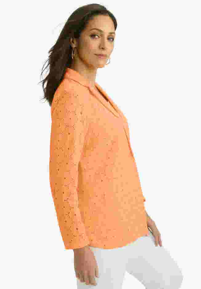 Eyelet Blazer image number 2